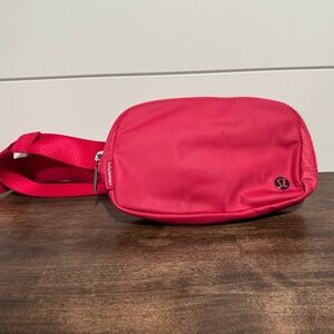 Lululemon Anywhere Fuchsia Belt Bag